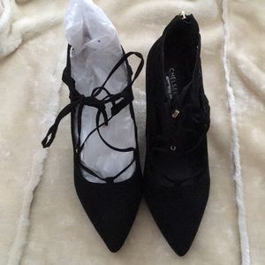 Black Ballerina Heels